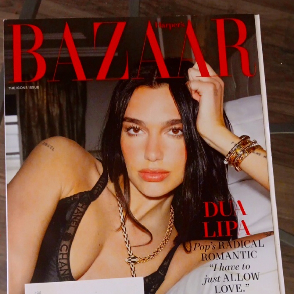 HARPER'S BAZAAR MAGAZINE DUA LIPA (NEW)
